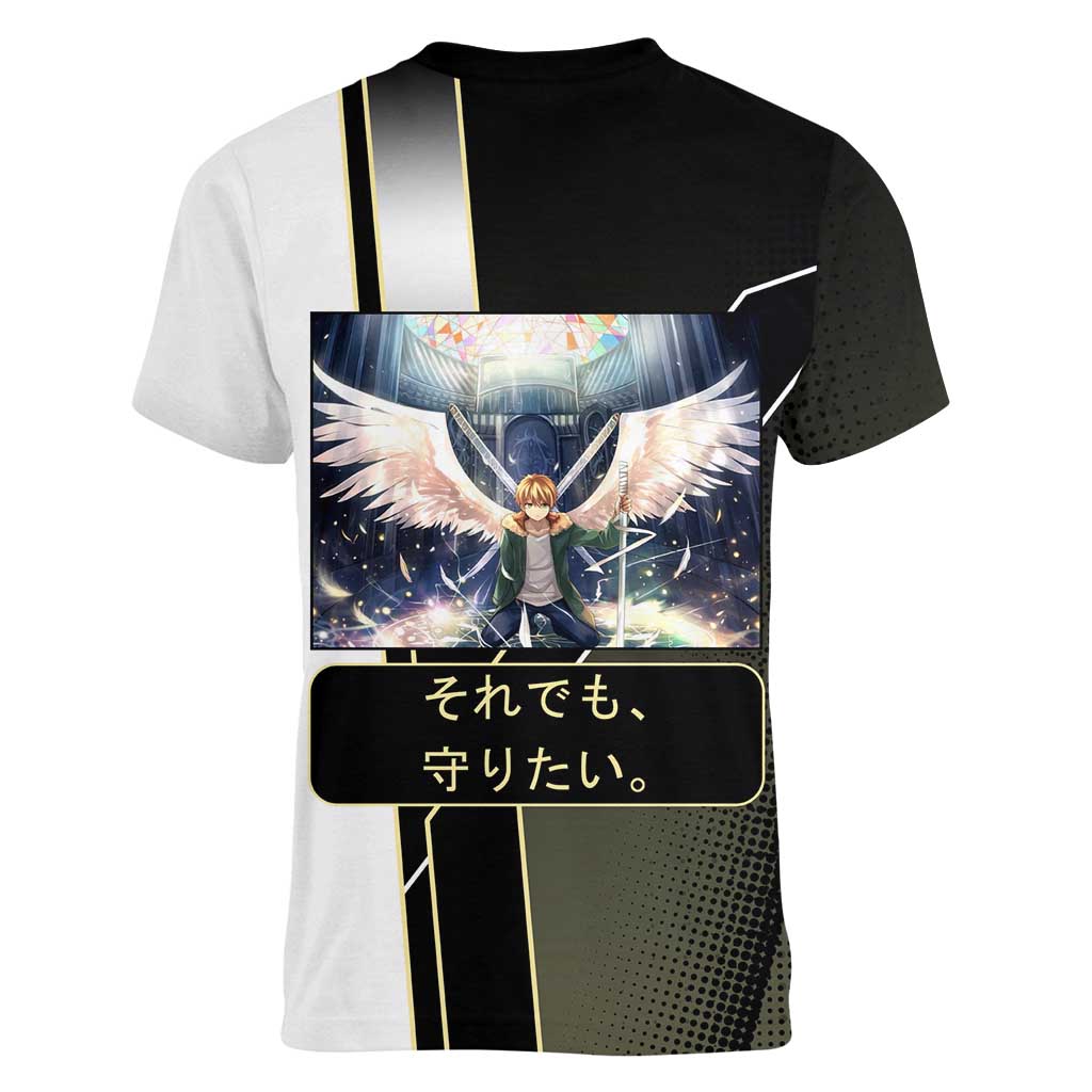 Yukine Women V-Neck T-Shirt Urban Divine Anime Style