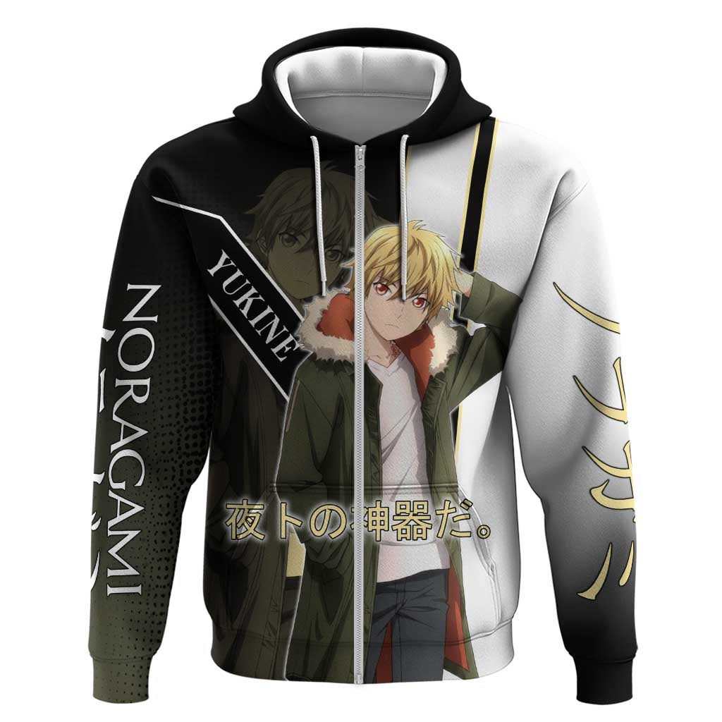 Yukine Zip Hoodie Urban Divine Anime Style