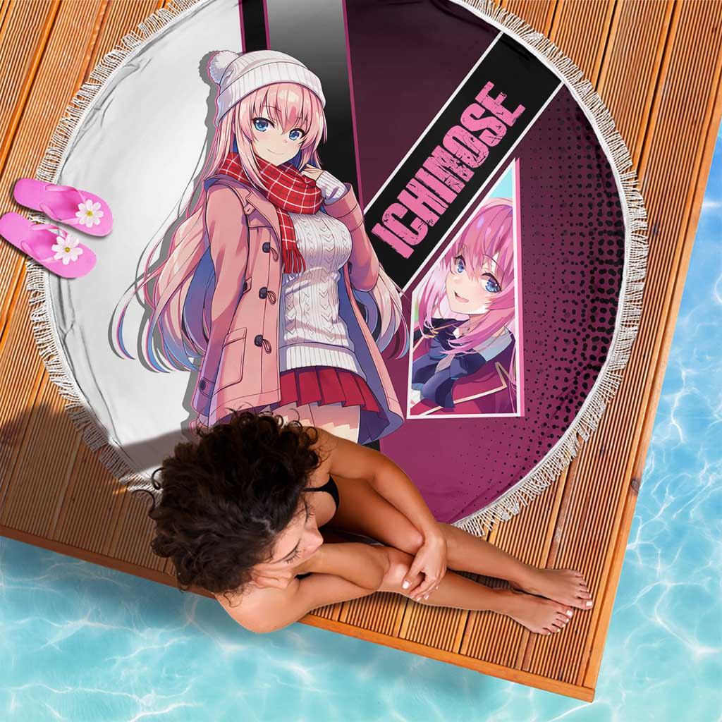 Honami Ichinose Beach Blanket Soft Kawaii School Anime Style