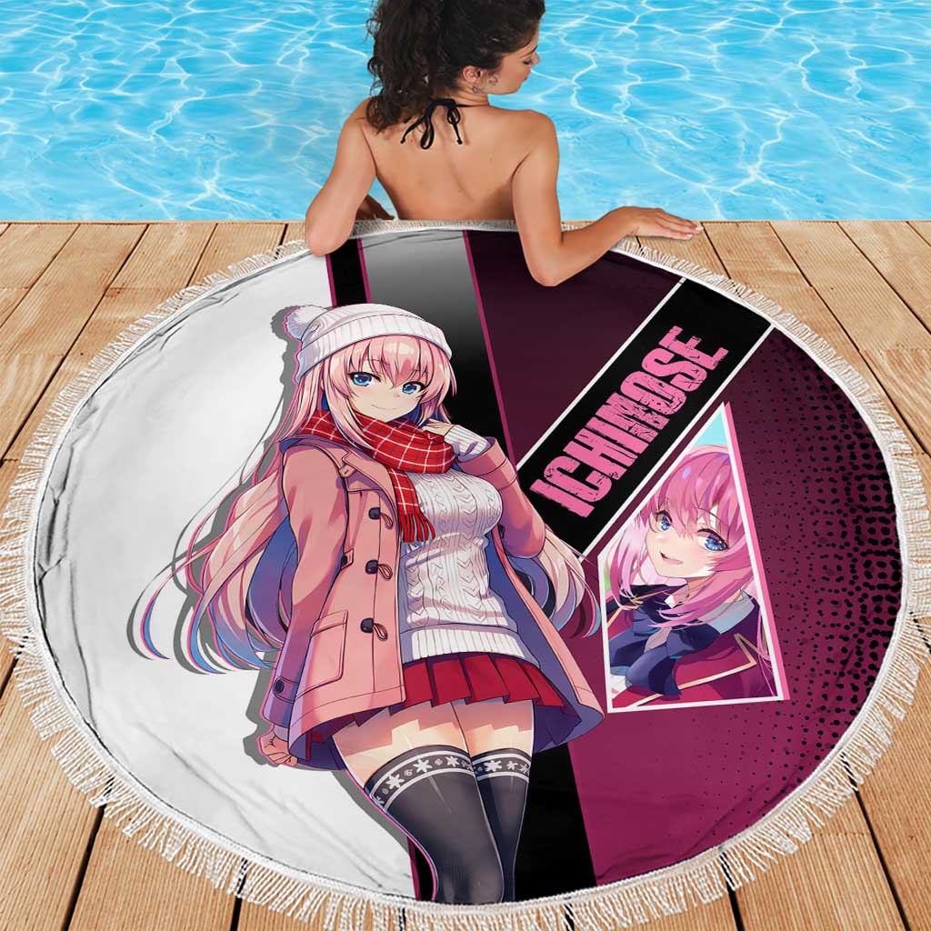Honami Ichinose Beach Blanket Soft Kawaii School Anime Style