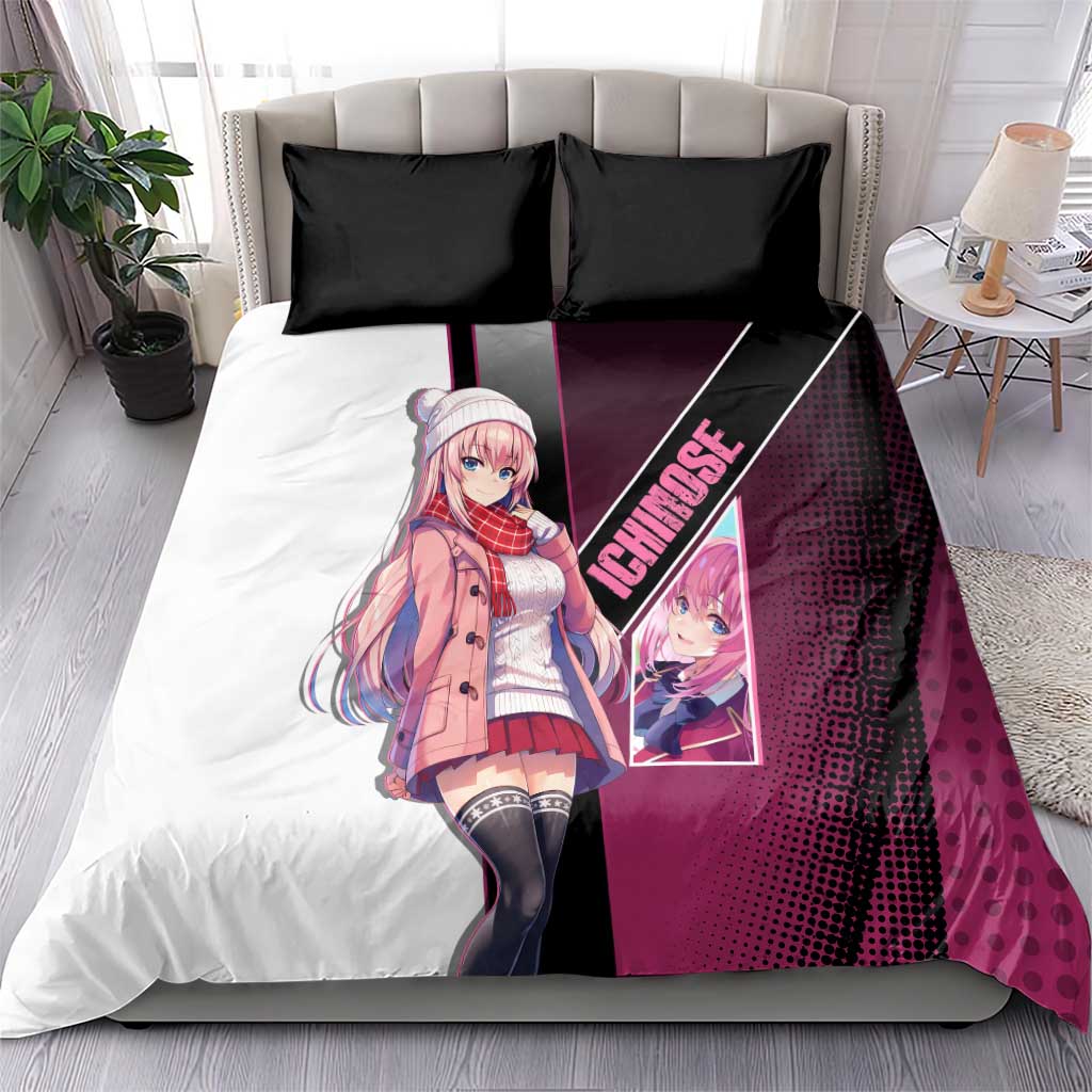 Honami Ichinose Bedding Set Soft Kawaii School Anime Style