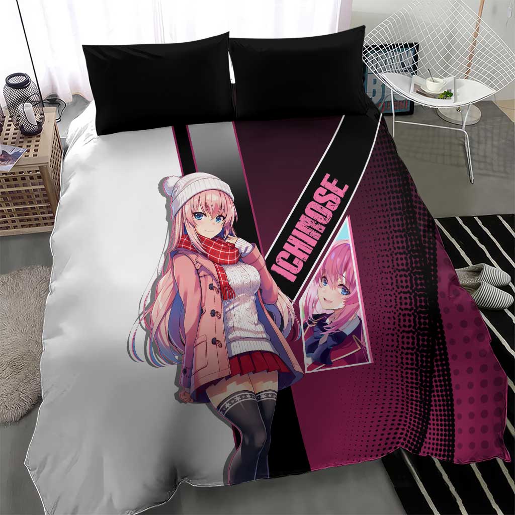 Honami Ichinose Bedding Set Soft Kawaii School Anime Style