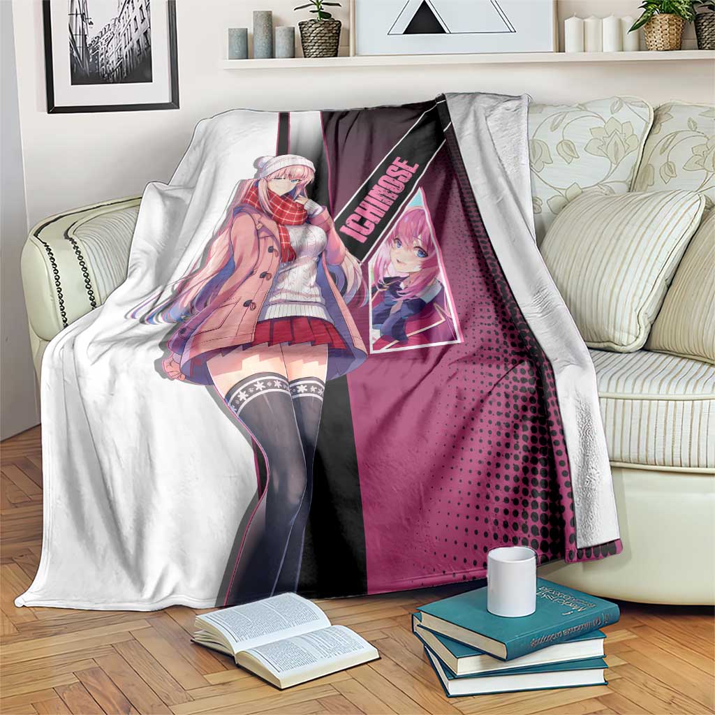 Honami Ichinose Blanket Soft Kawaii School Anime Style