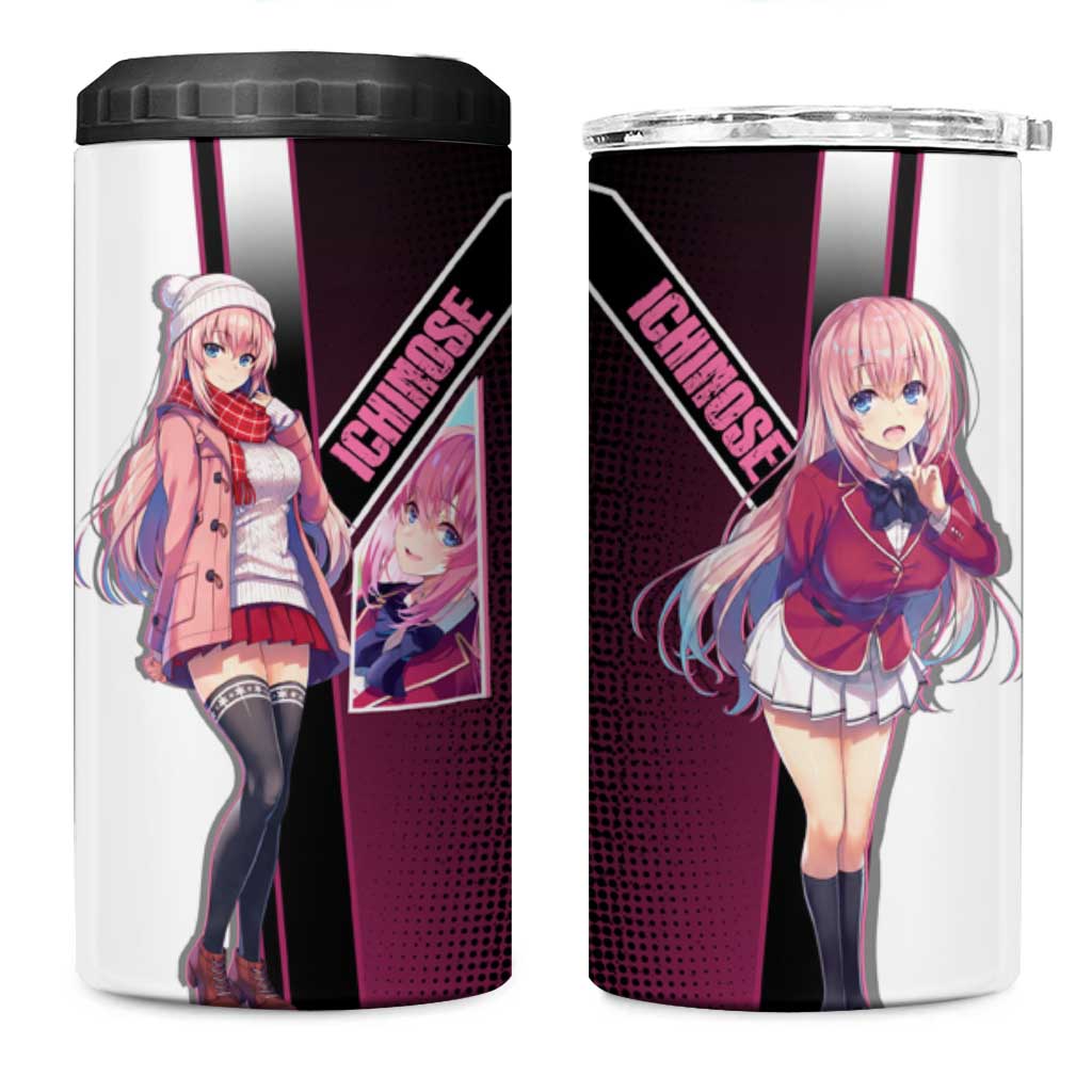 Honami Ichinose 4 in 1 Can Cooler Tumbler Soft Kawaii School Anime Style