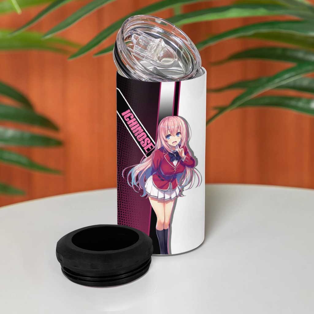 Honami Ichinose 4 in 1 Can Cooler Tumbler Soft Kawaii School Anime Style