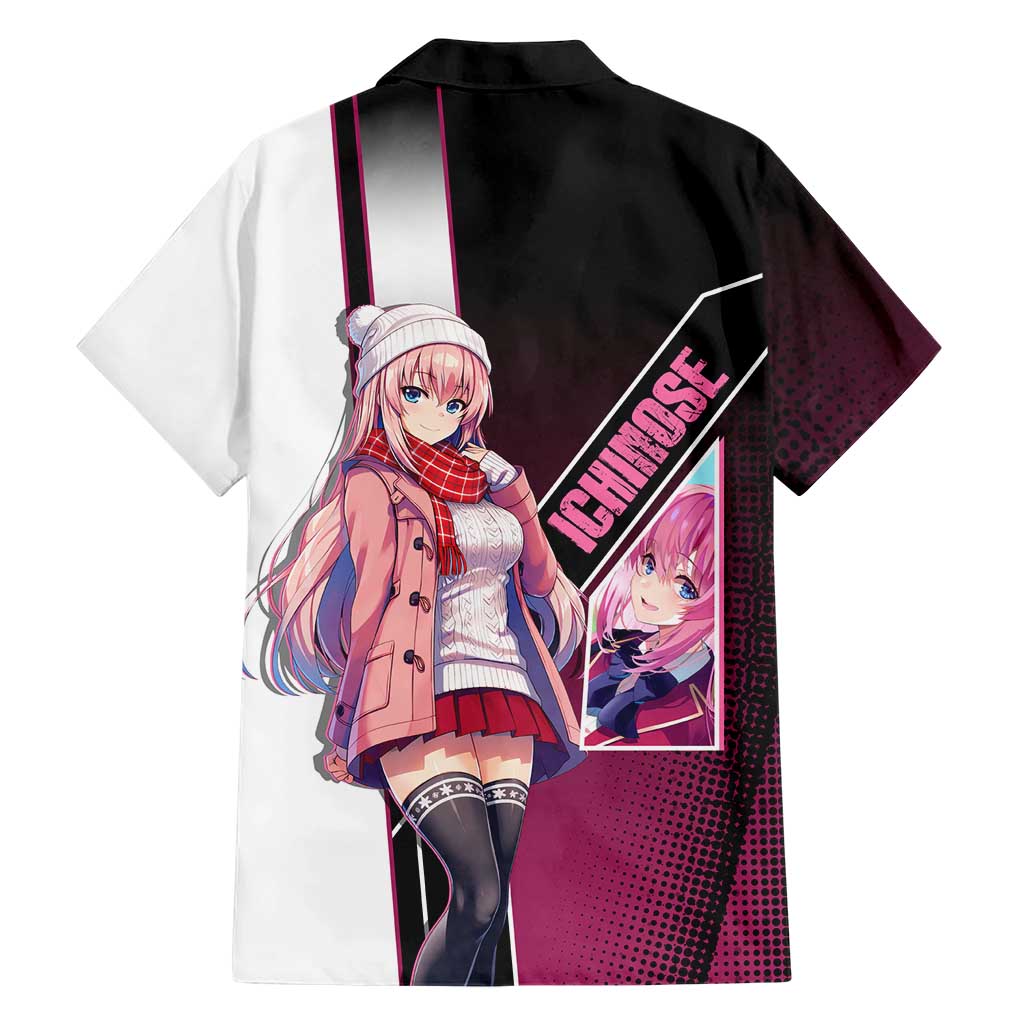 Honami Ichinose Family Matching Short Sleeve Bodycon Dress and Hawaiian Shirt Soft Kawaii School Anime Style