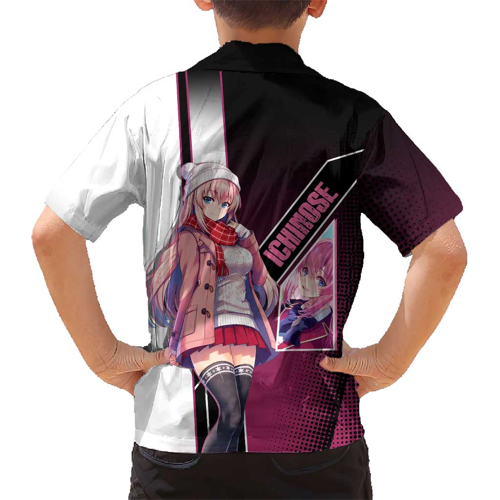 Honami Ichinose Family Matching Tank Maxi Dress and Hawaiian Shirt Soft Kawaii School Anime Style