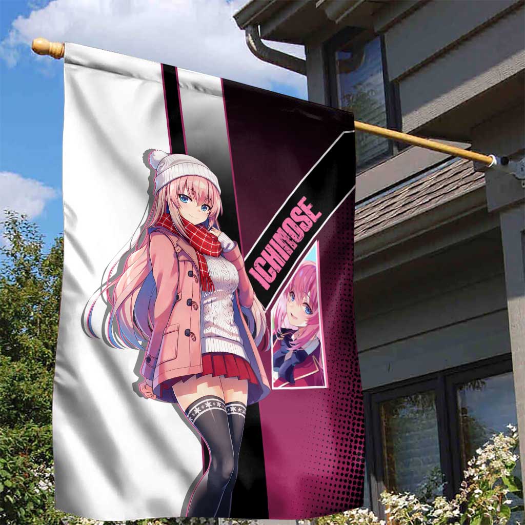 Honami Ichinose Garden Flag Soft Kawaii School Anime Style