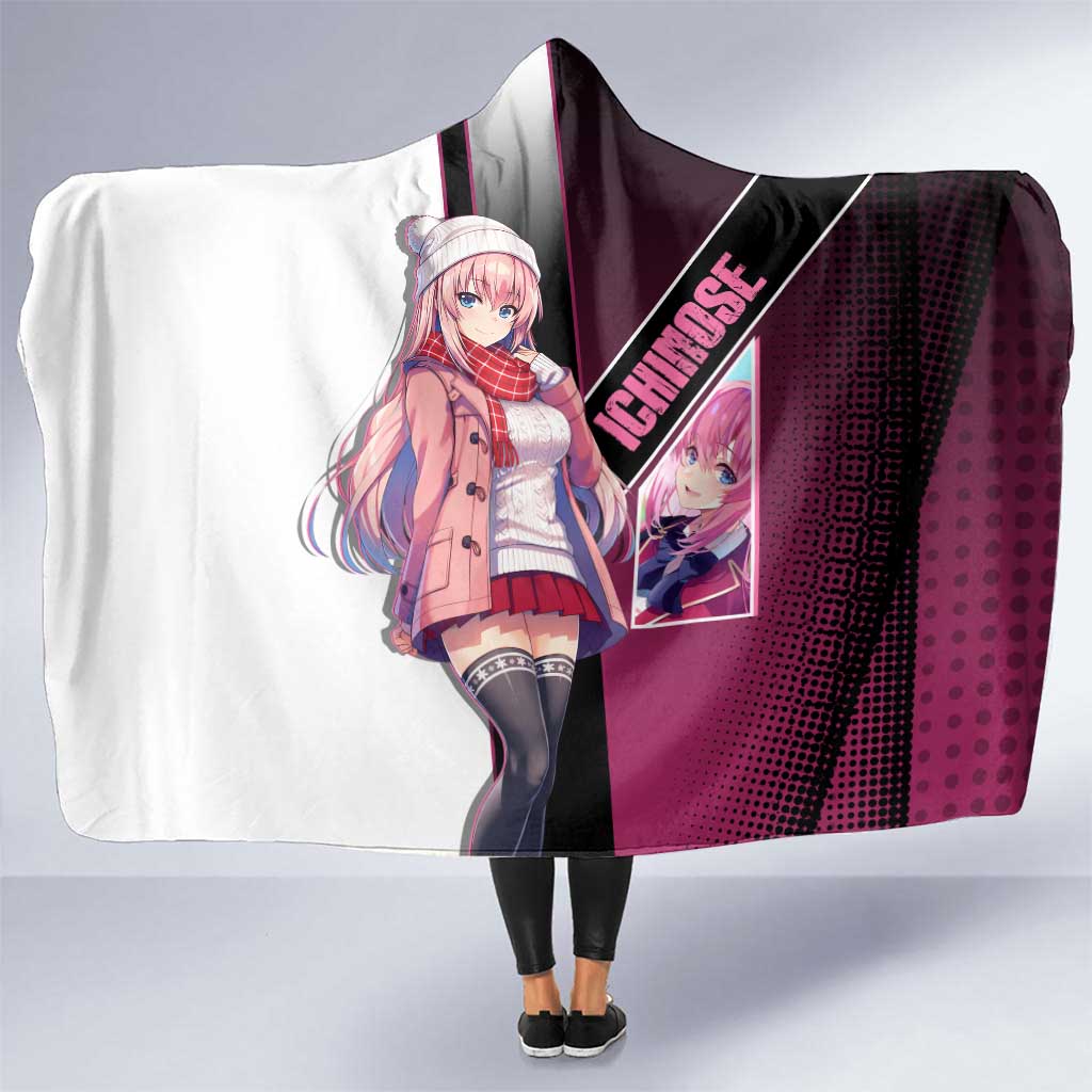 Honami Ichinose Hooded Blanket Soft Kawaii School Anime Style