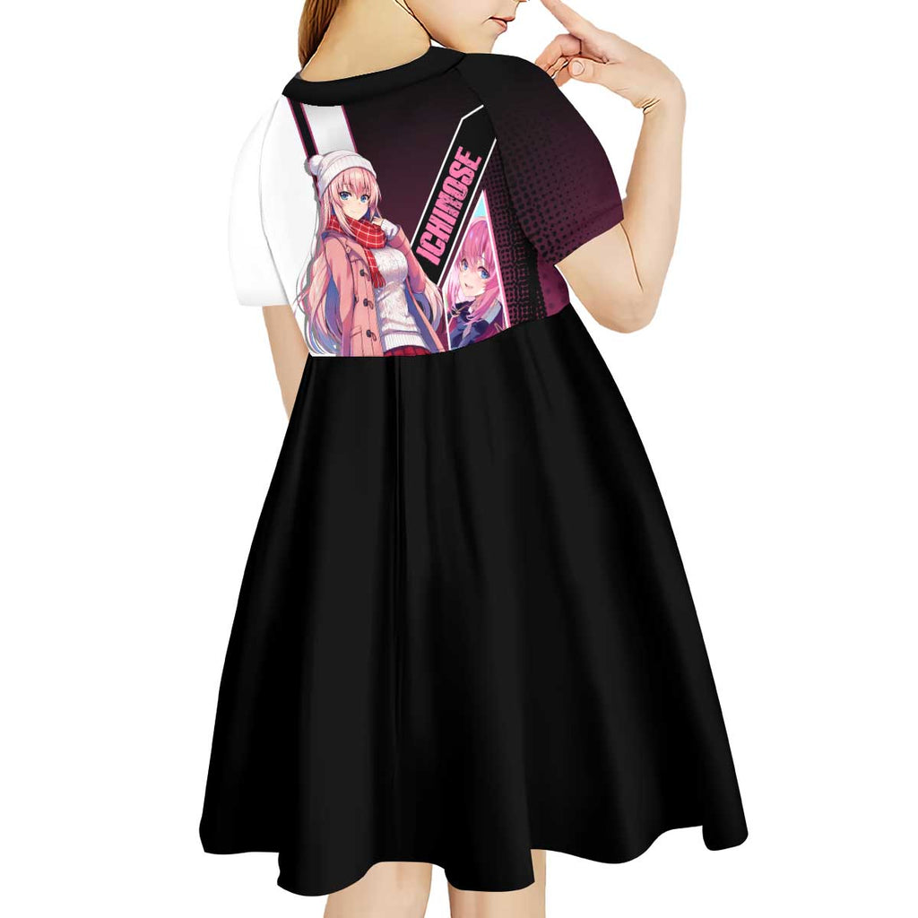 Honami Ichinose Kid Short Sleeve Dress Soft Kawaii School Anime Style