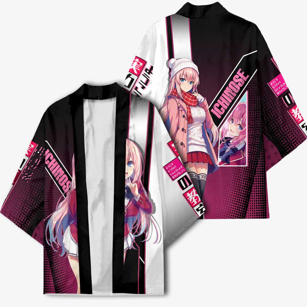 Honami Ichinose Kimono Soft Kawaii School Anime Style