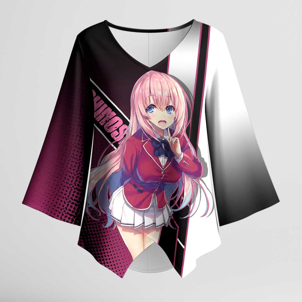 Honami Ichinose Kimono Sleeve Blouse Soft Kawaii School Anime Style