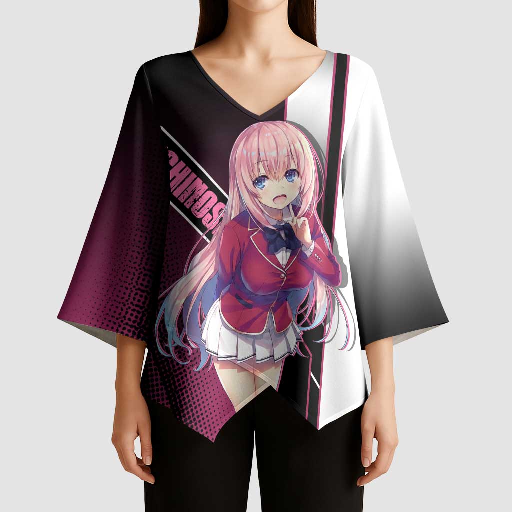 Honami Ichinose Kimono Sleeve Blouse Soft Kawaii School Anime Style