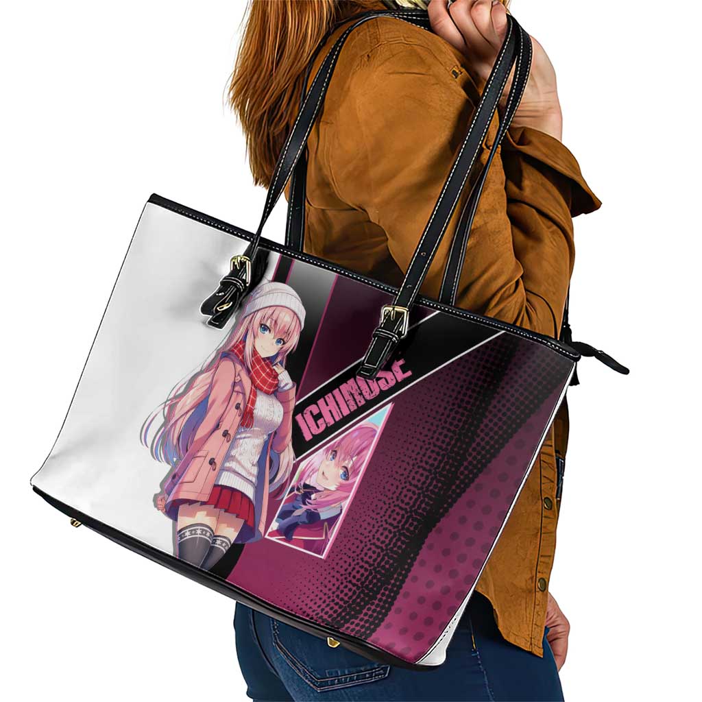 Honami Ichinose Leather Tote Bag Soft Kawaii School Anime Style
