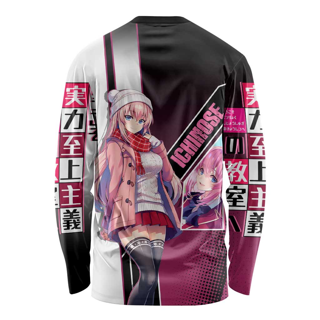 Honami Ichinose Long Sleeve Shirt Soft Kawaii School Anime Style