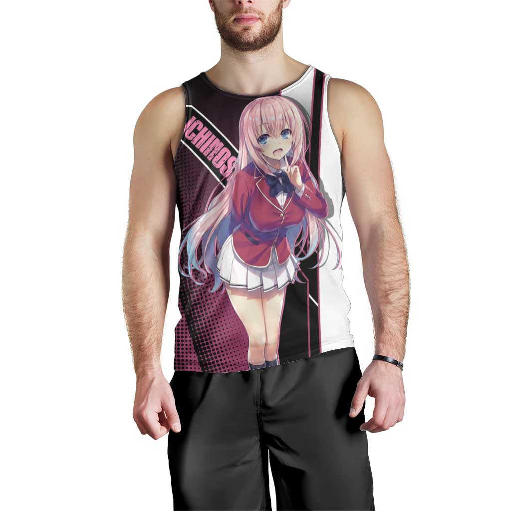Honami Ichinose Men Tank Top Soft Kawaii School Anime Style
