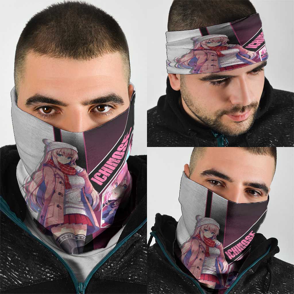 Honami Ichinose Neck Gaiter Soft Kawaii School Anime Style
