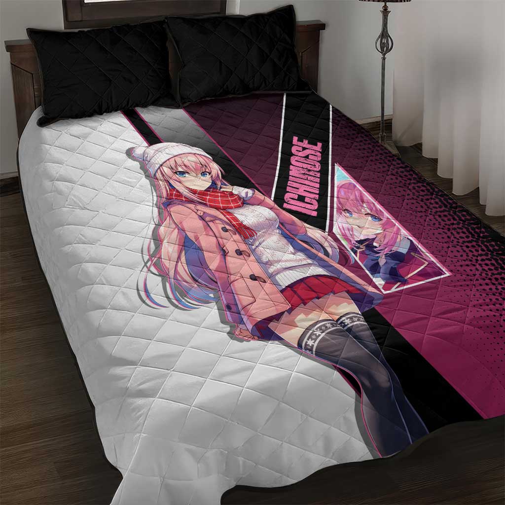 Honami Ichinose Quilt Bed Set Soft Kawaii School Anime Style