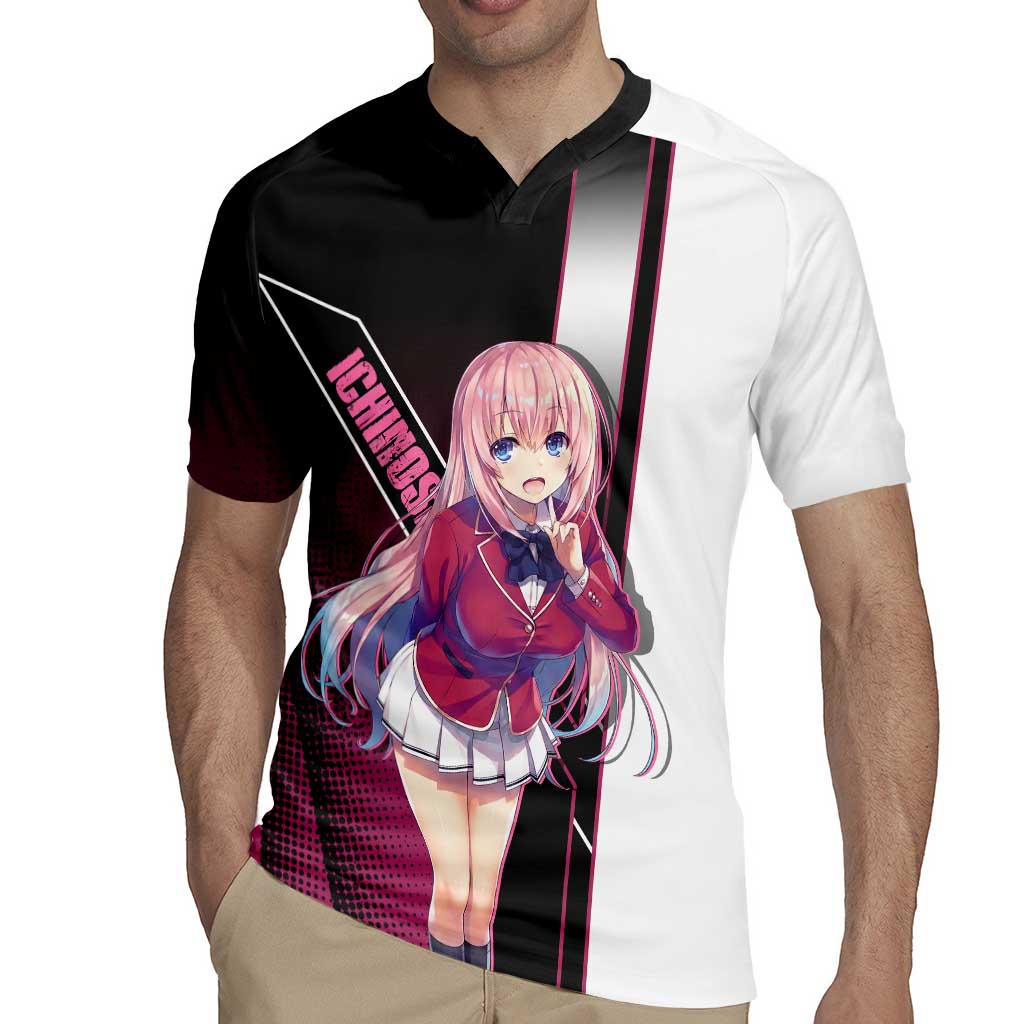 Honami Ichinose Rugby Jersey Soft Kawaii School Anime Style