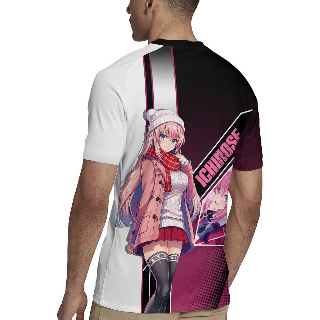 Honami Ichinose Rugby Jersey Soft Kawaii School Anime Style