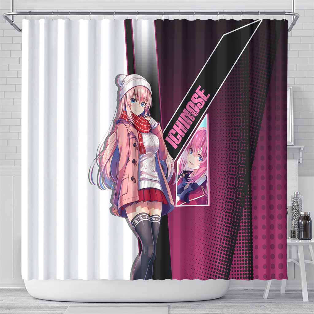 Honami Ichinose Shower Curtain Soft Kawaii School Anime Style