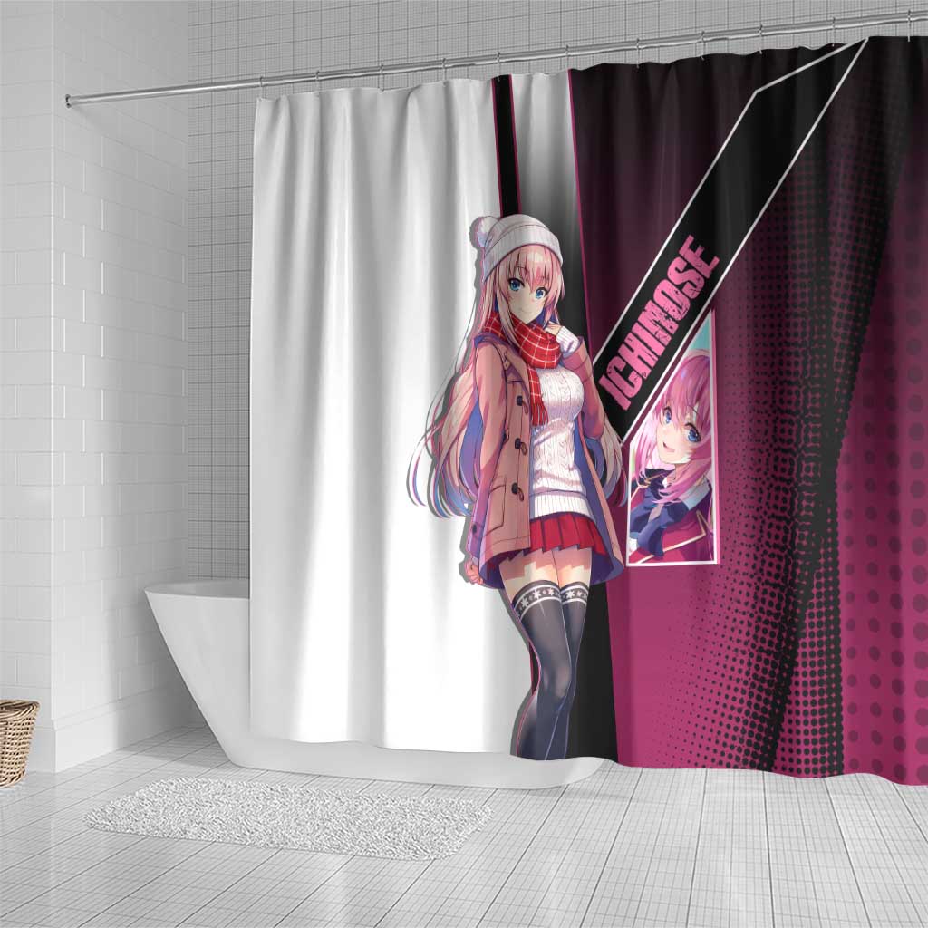 Honami Ichinose Shower Curtain Soft Kawaii School Anime Style