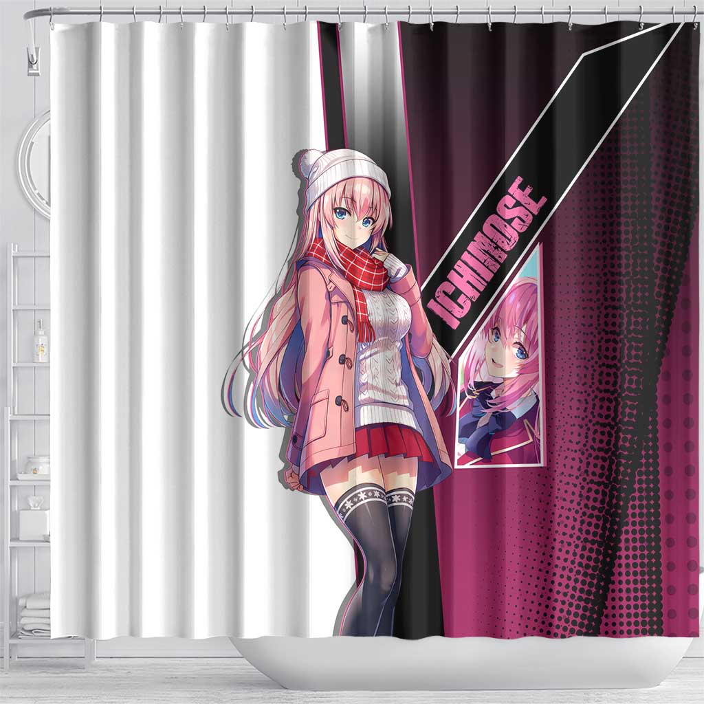 Honami Ichinose Shower Curtain Soft Kawaii School Anime Style