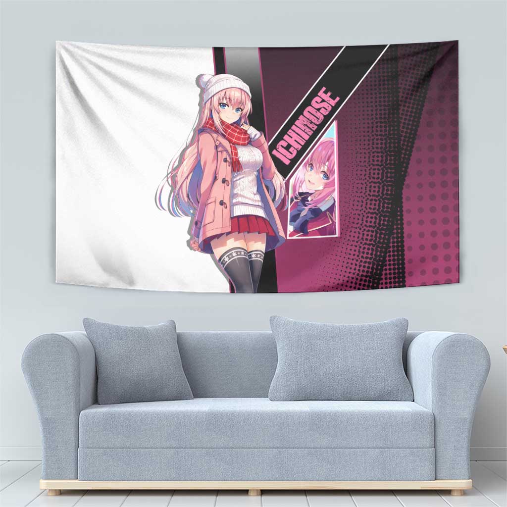 Honami Ichinose Tapestry Soft Kawaii School Anime Style