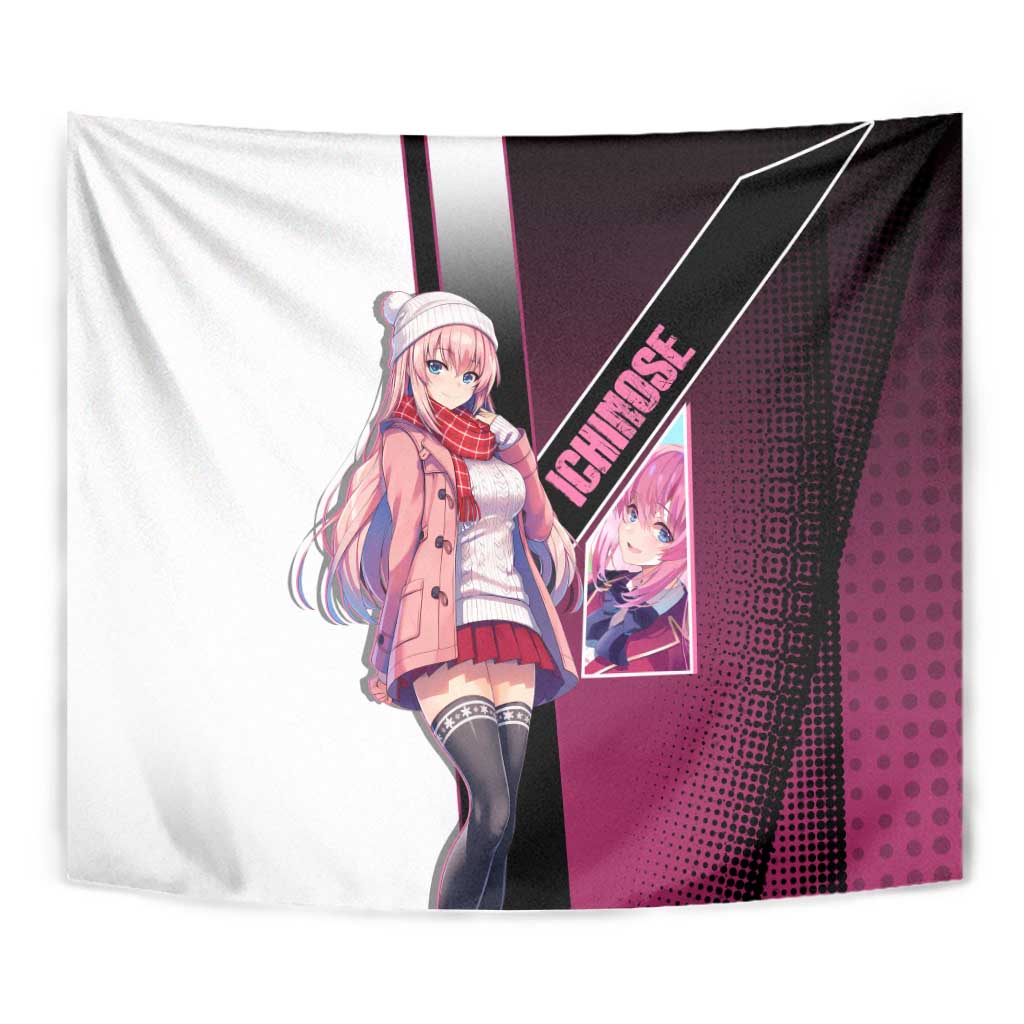 Honami Ichinose Tapestry Soft Kawaii School Anime Style