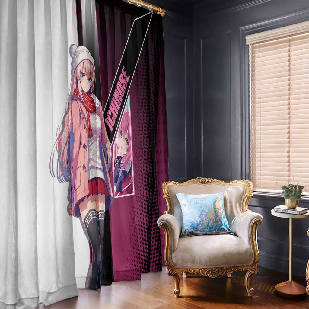 Honami Ichinose Window Curtain Soft Kawaii School Anime Style