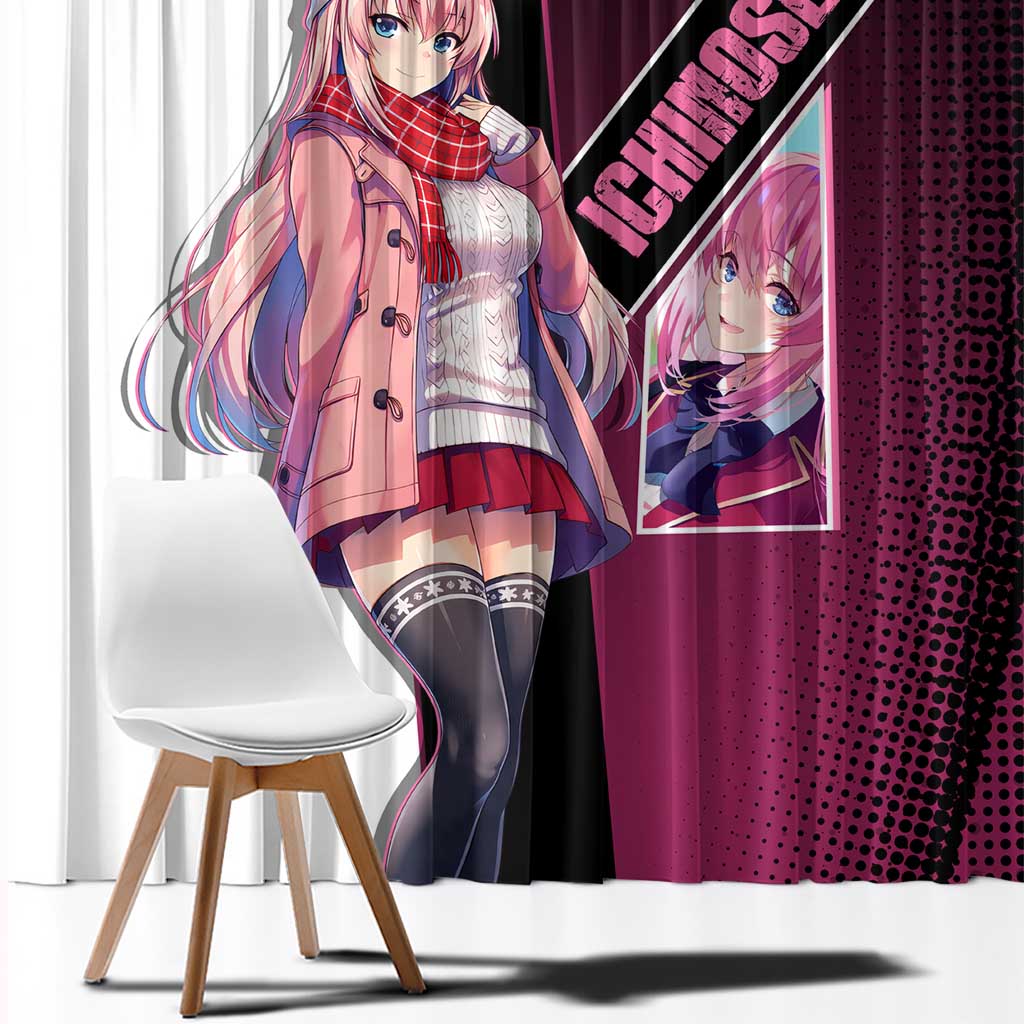 Honami Ichinose Window Curtain Soft Kawaii School Anime Style