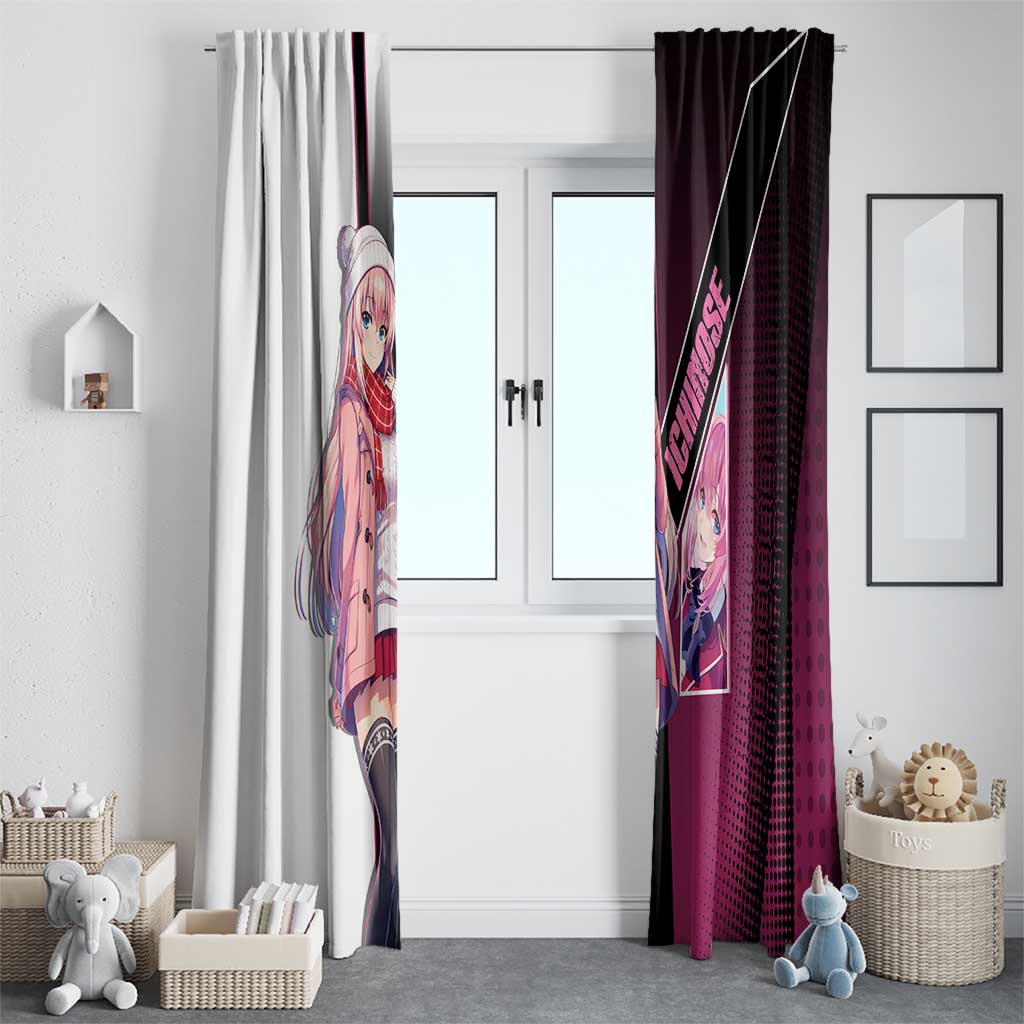 Honami Ichinose Window Curtain Soft Kawaii School Anime Style