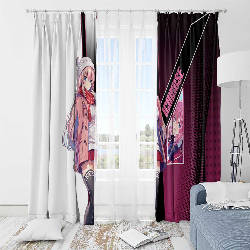 Honami Ichinose Window Curtain Soft Kawaii School Anime Style