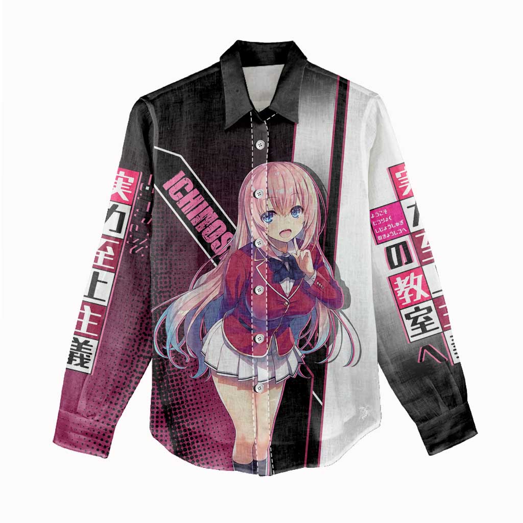 Honami Ichinose Women Casual Shirt Soft Kawaii School Anime Style