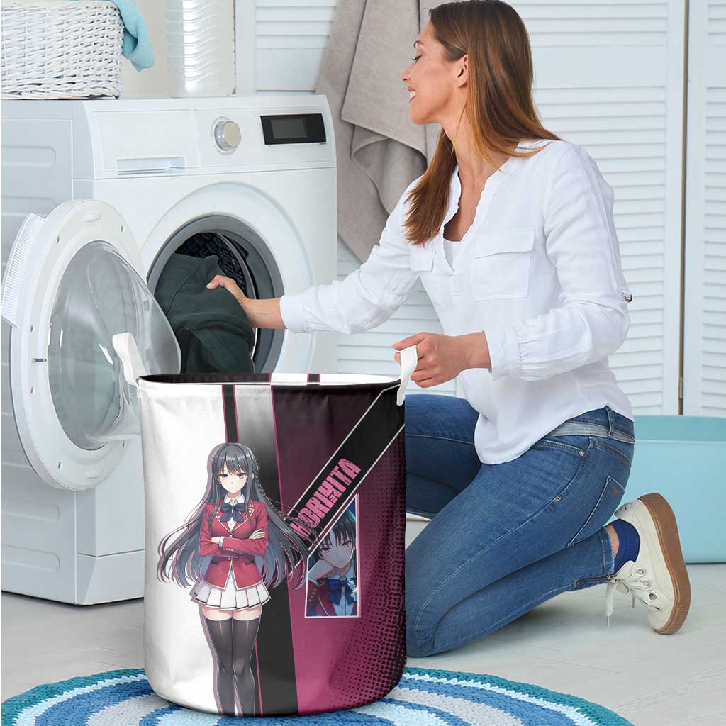 Suzune Horikita Laundry Basket Elegant School Anime Style