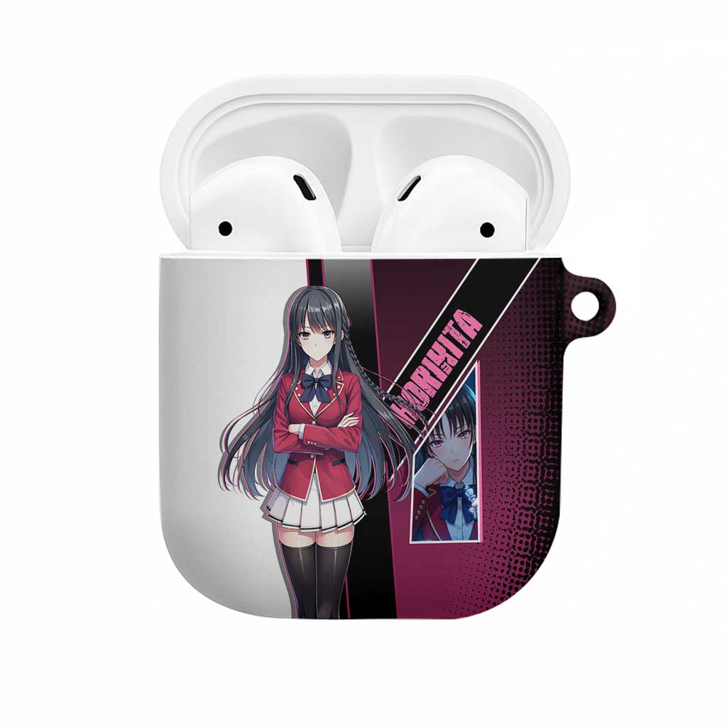 Suzune Horikita AirPods Case Elegant School Anime Style