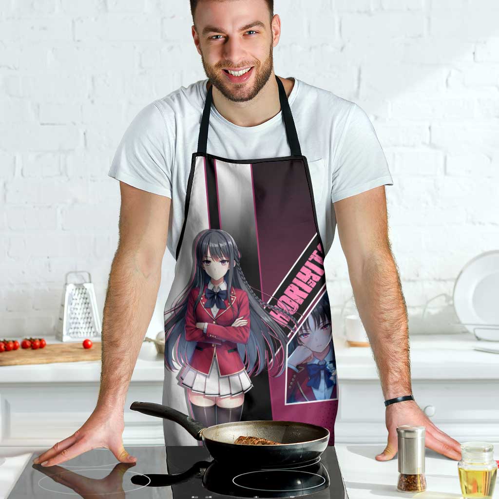 Suzune Horikita Apron Elegant School Anime Style
