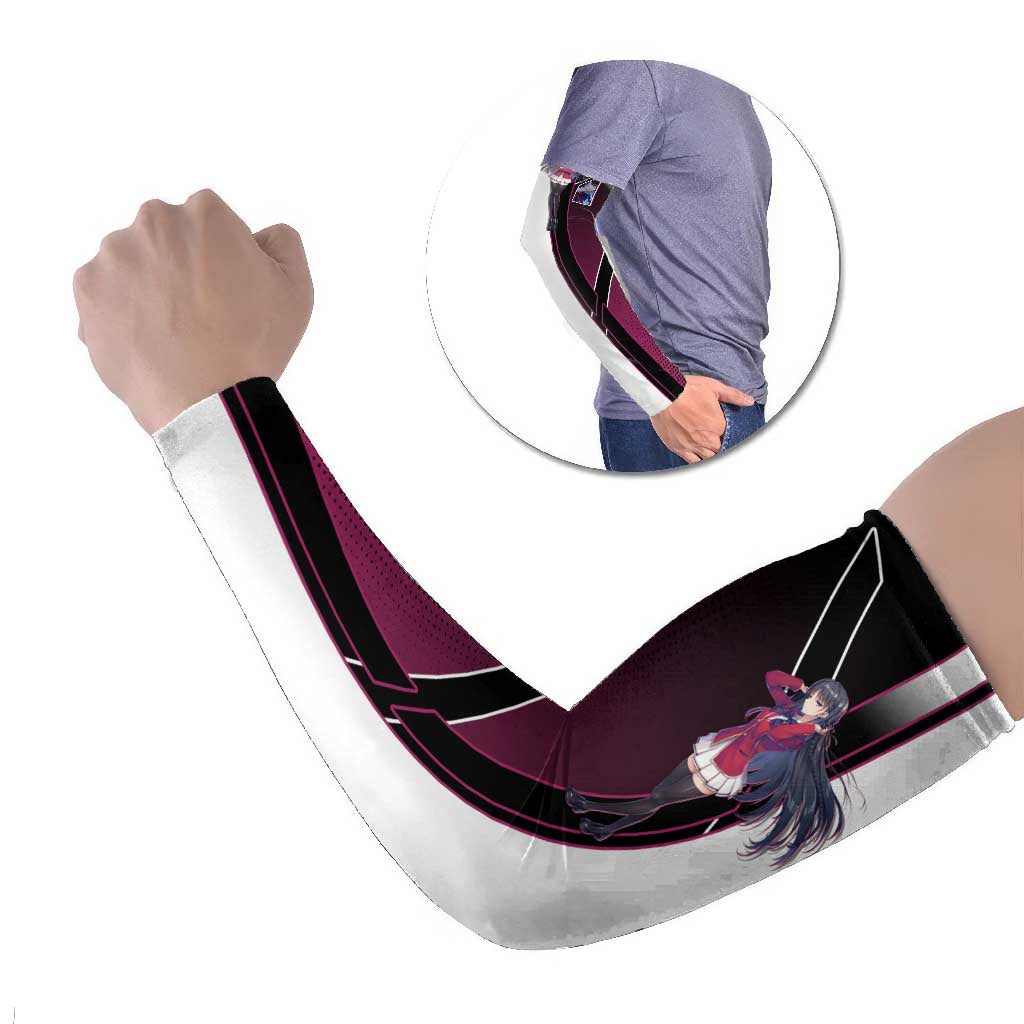 Suzune Horikita Arm Sleeves Elegant School Anime Style