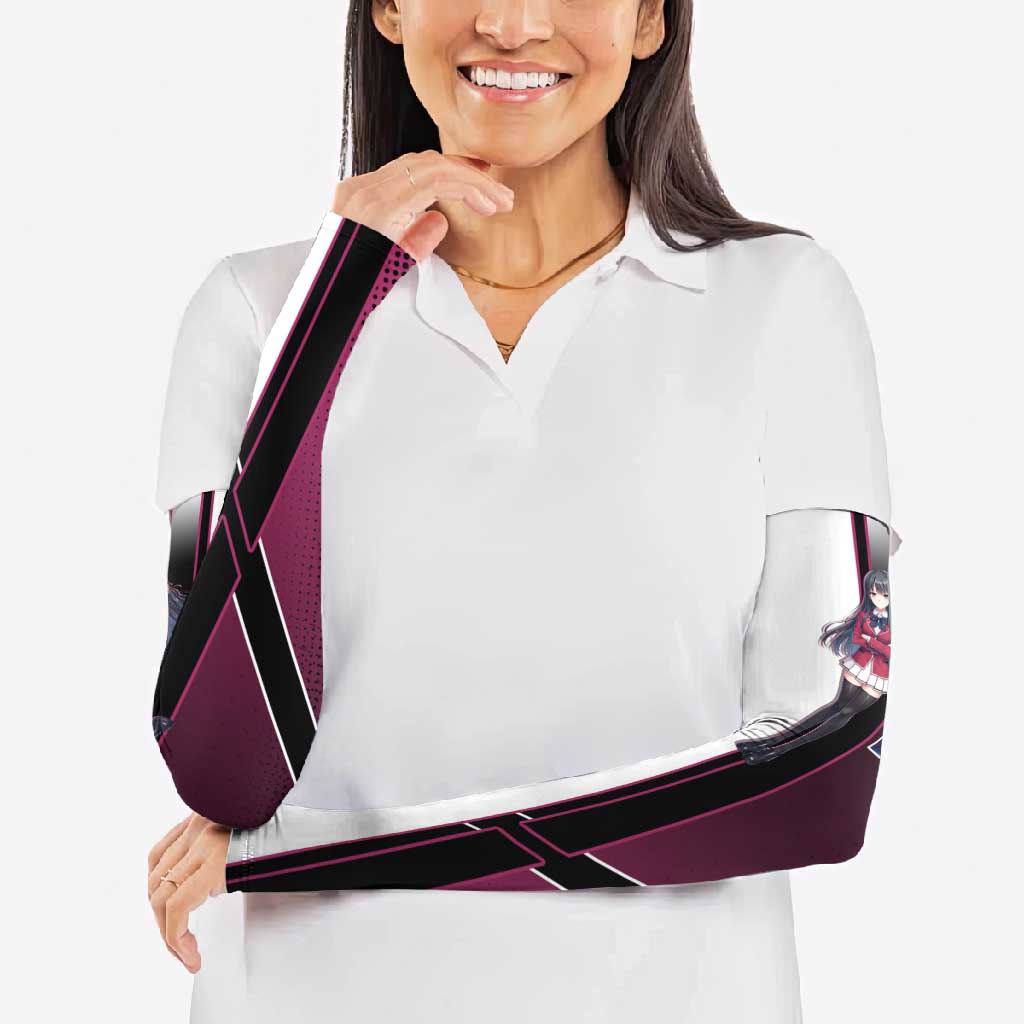 Suzune Horikita Arm Sleeves Elegant School Anime Style