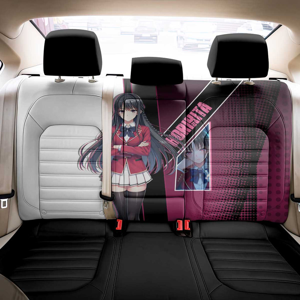 Suzune Horikita Back Car Seat Cover Elegant School Anime Style