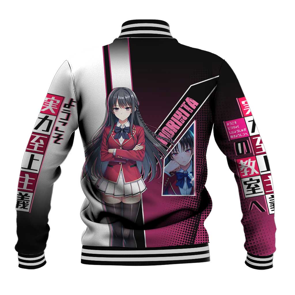 Suzune Horikita Baseball Jacket Elegant School Anime Style