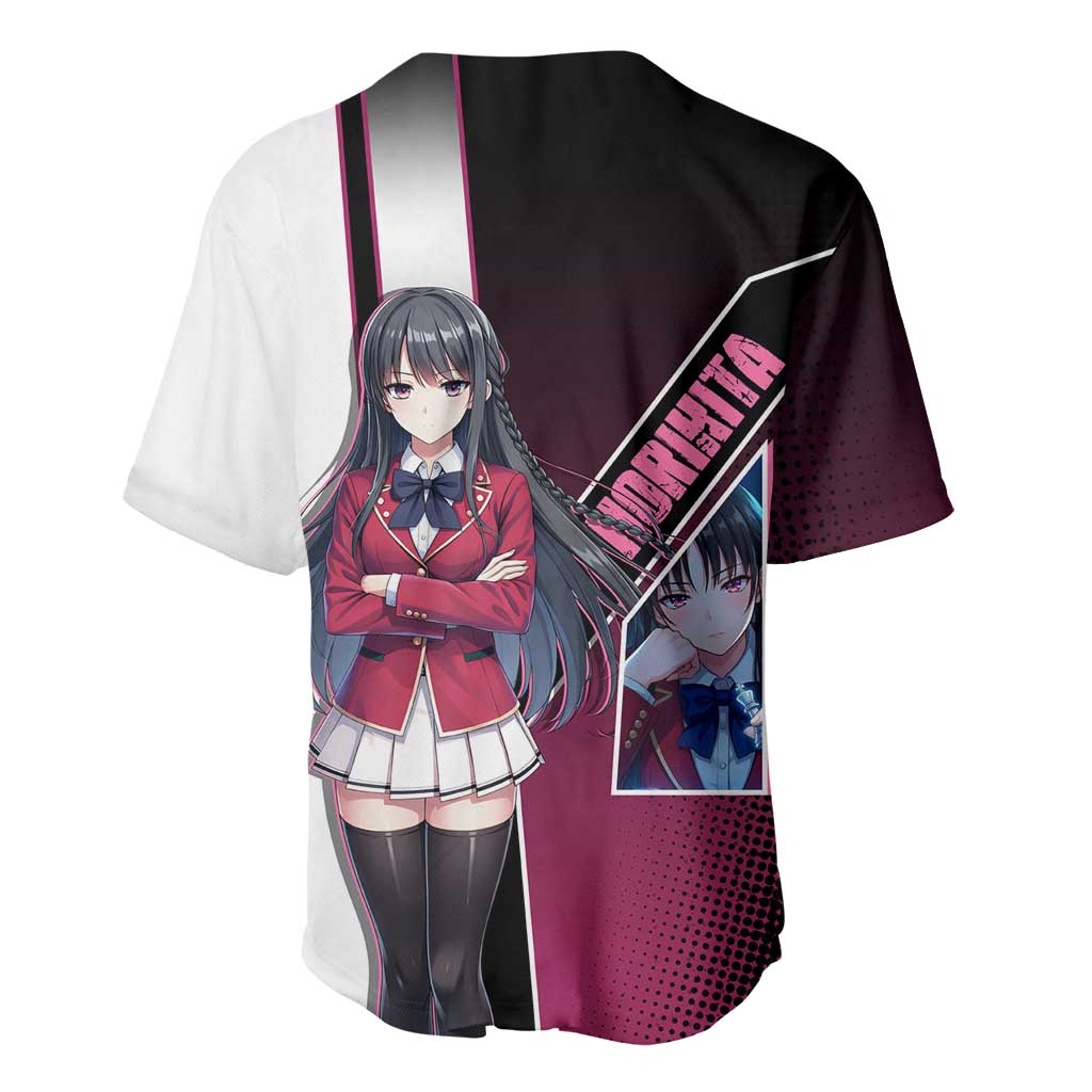 Suzune Horikita Baseball Jersey Elegant School Anime Style