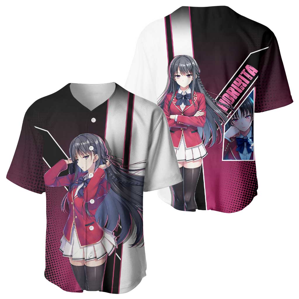 Suzune Horikita Baseball Jersey Elegant School Anime Style