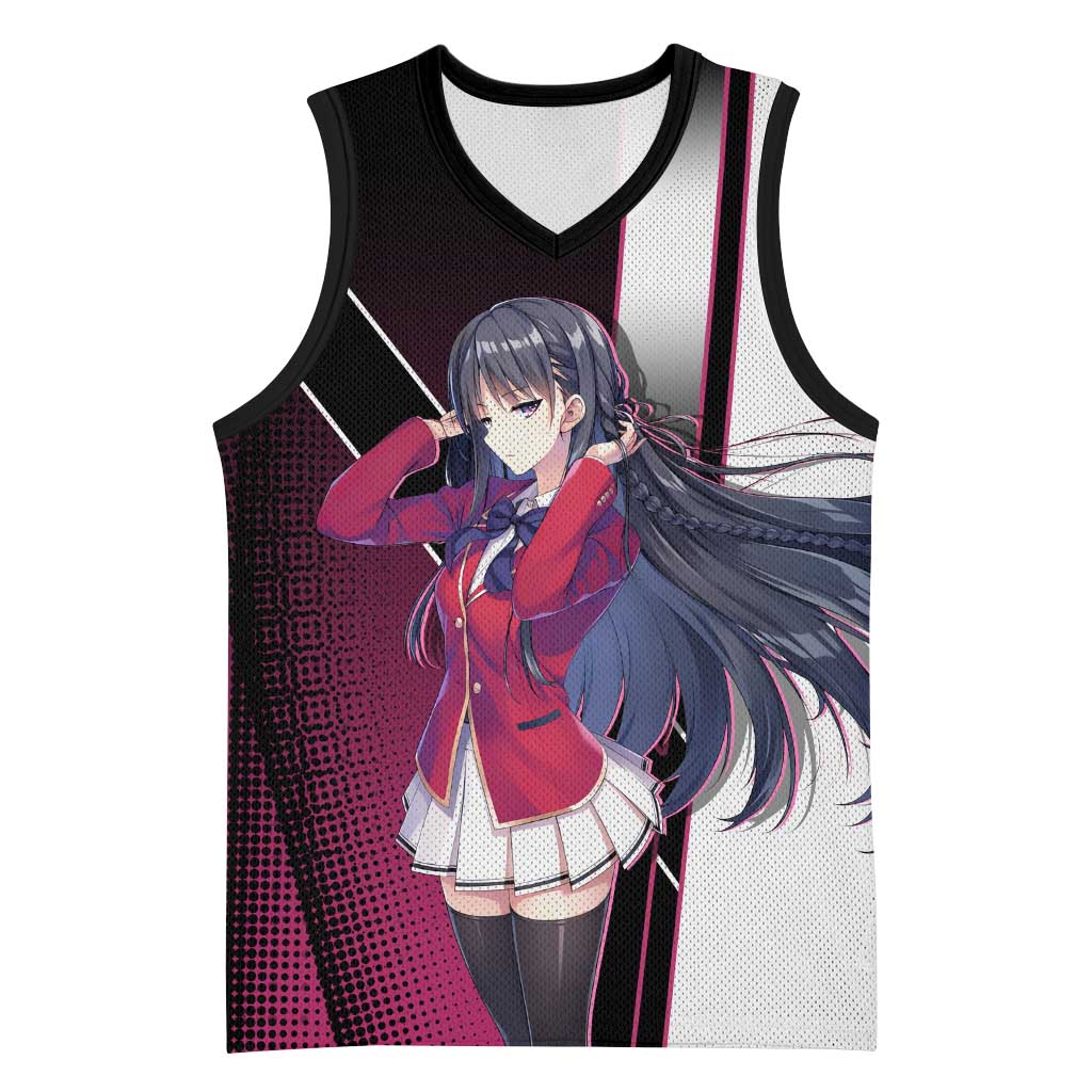 Suzune Horikita Basketball Jersey Elegant School Anime Style