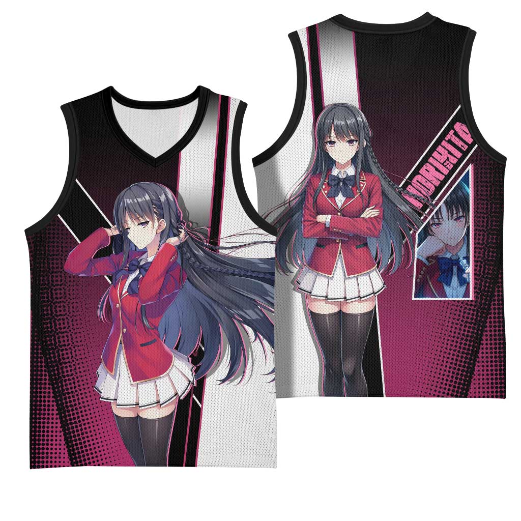 Suzune Horikita Basketball Jersey Elegant School Anime Style