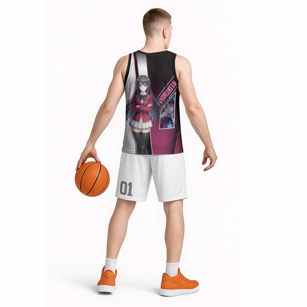 Suzune Horikita Basketball Jersey Elegant School Anime Style