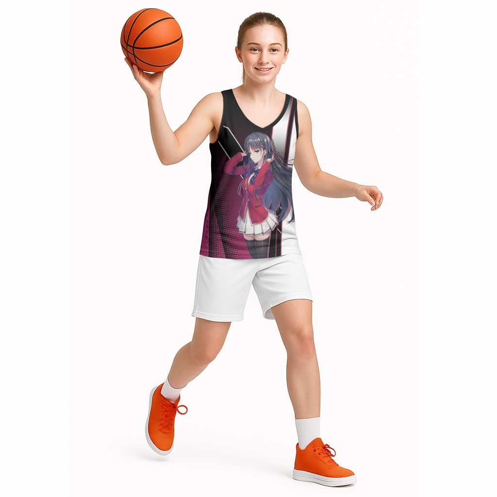 Suzune Horikita Basketball Jersey Elegant School Anime Style