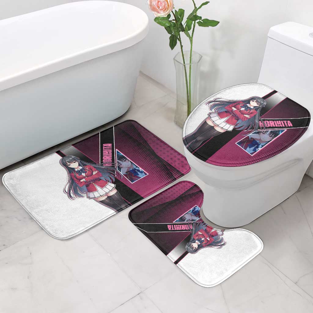 Suzune Horikita Bathroom Set Elegant School Anime Style