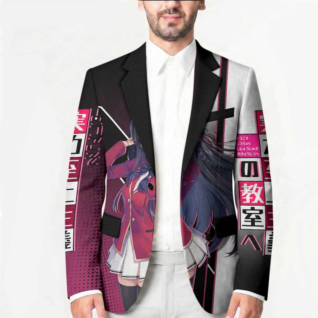 Suzune Horikita Blazer Elegant School Anime Style