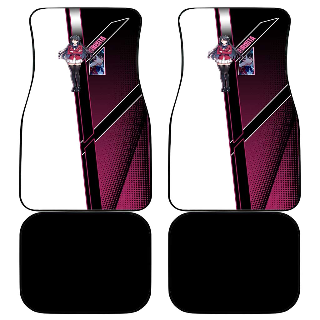Suzune Horikita Car Mats Elegant School Anime Style